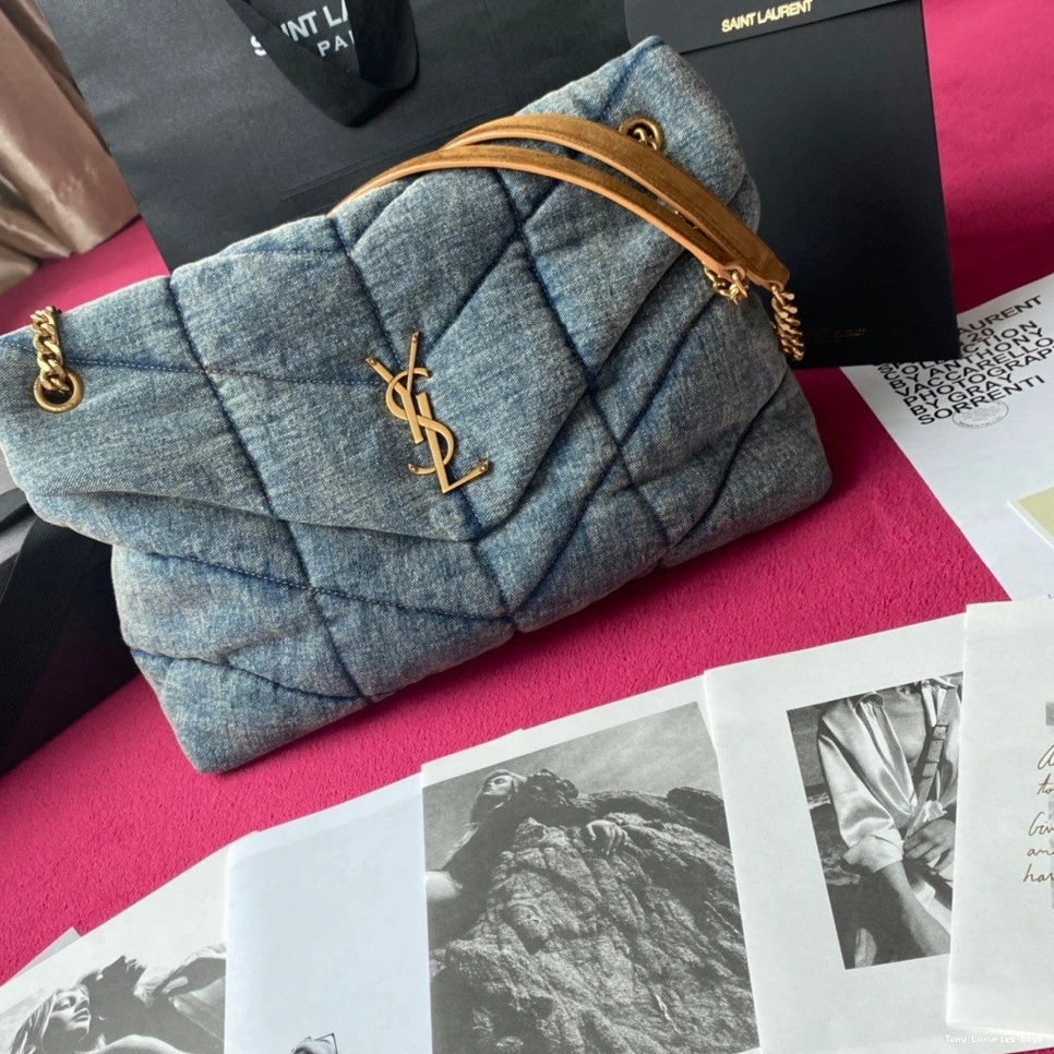 Tony Luxuries YSL MEDIUM PUFFER BAG 0819